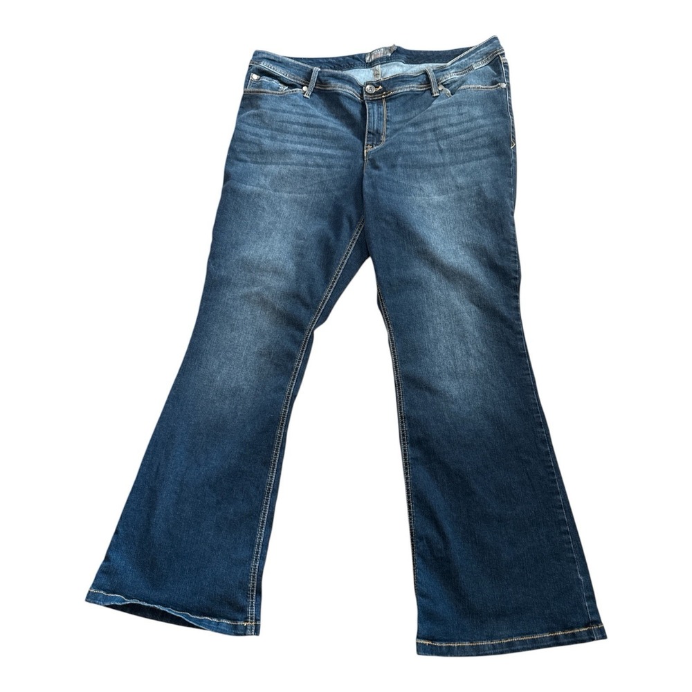 Torrid Luxe Slim Boot Jeans Womens 22R Blue Denim Super Stretch Bootcut